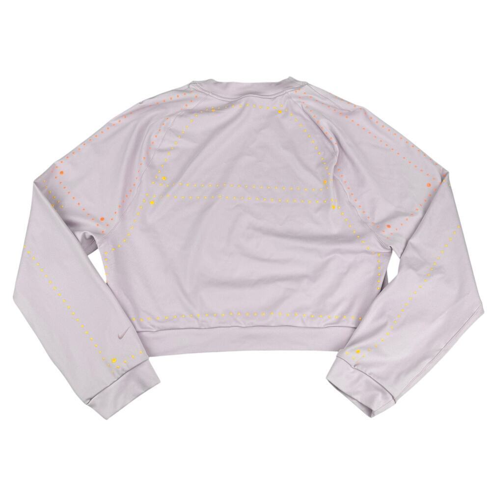 NIKE Neon Stud Dri-Fit Crewneck Sweatshirt Sz Medium - Picture 5 of 5